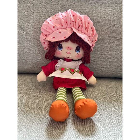 Strawberry Shortcake 14" Retro Classic Ragdoll Stuffed Character Plush - Picture 1 of 5